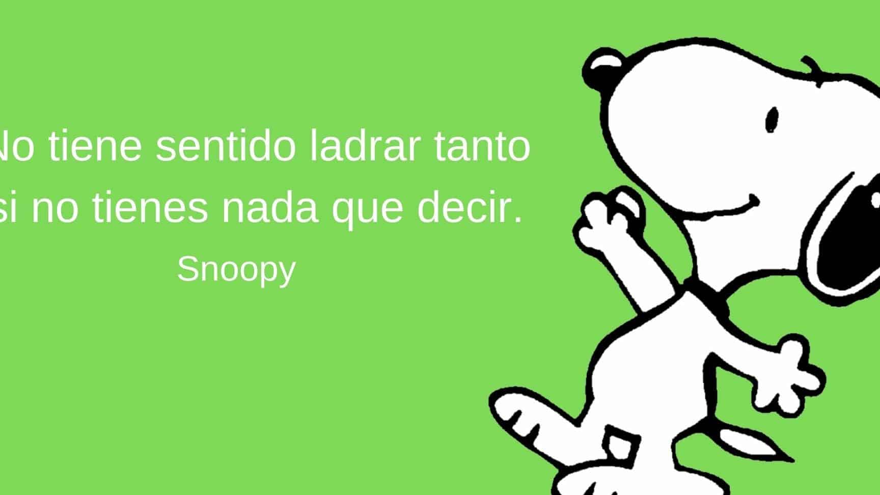 Las Mejores Frases De Snoopy En Español ¡diviértete Con El Perro Más
