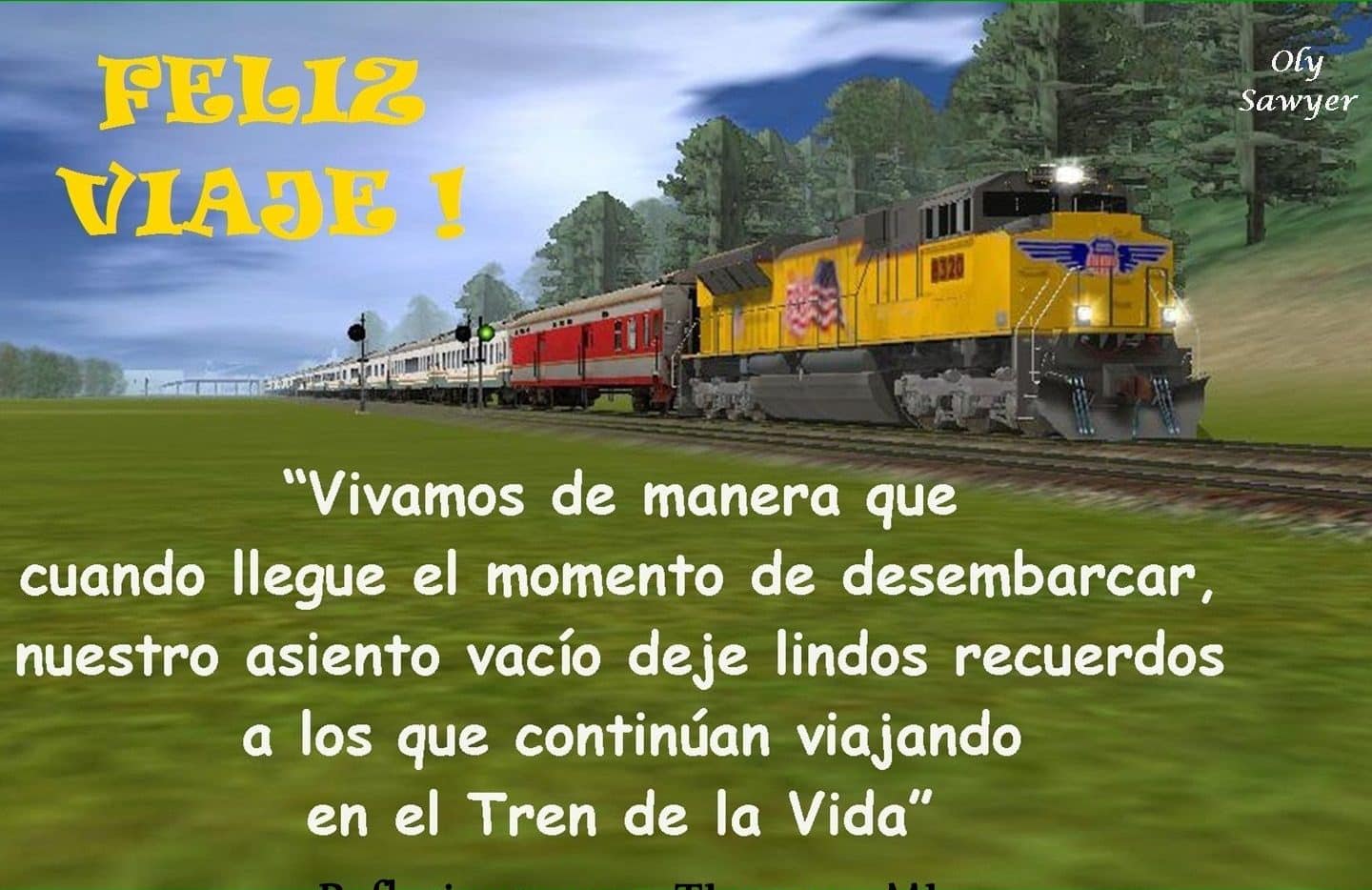 49 frases para compartir y reflexionar sobre el tren de la vida